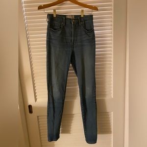 Everlane, 27T mid blue High rise Skinny (stretch)